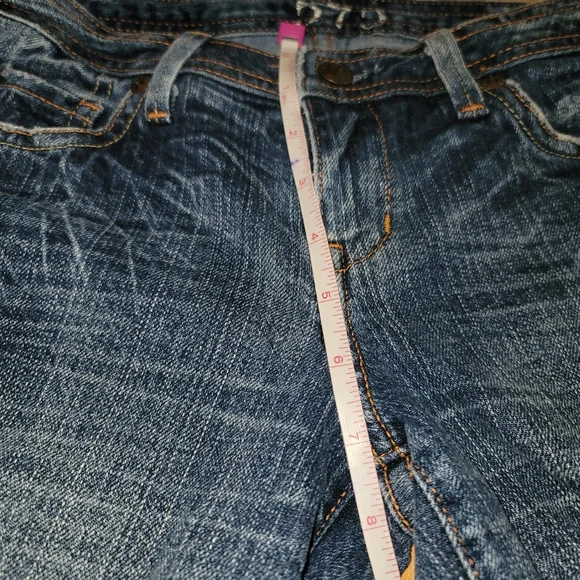 575 denim wide leg capris jeans 26 - Picture 12 of 12